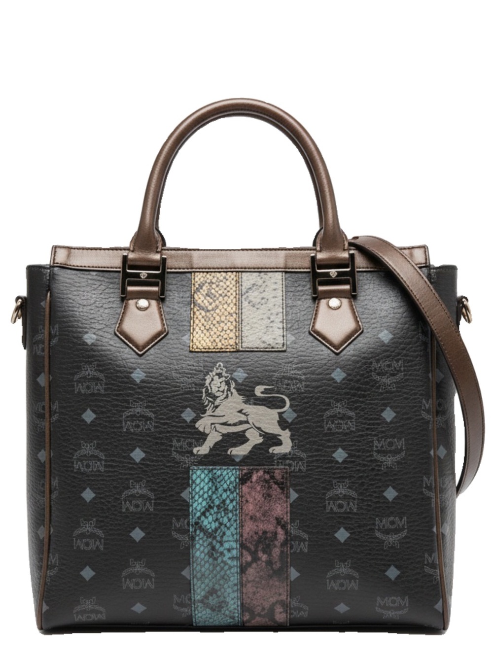 🛍️RARE MCM Authentic Princess Lion Visetos Tote Limited Edition Collectors Piece